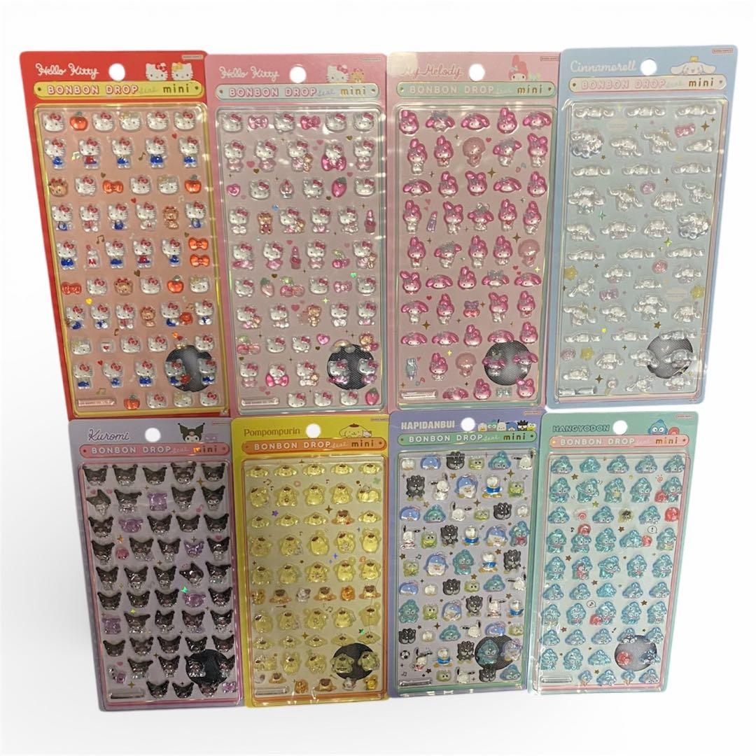 ボンボンドロップシール ミニ サンリオ コンプリート 8点セット 正規品 ②