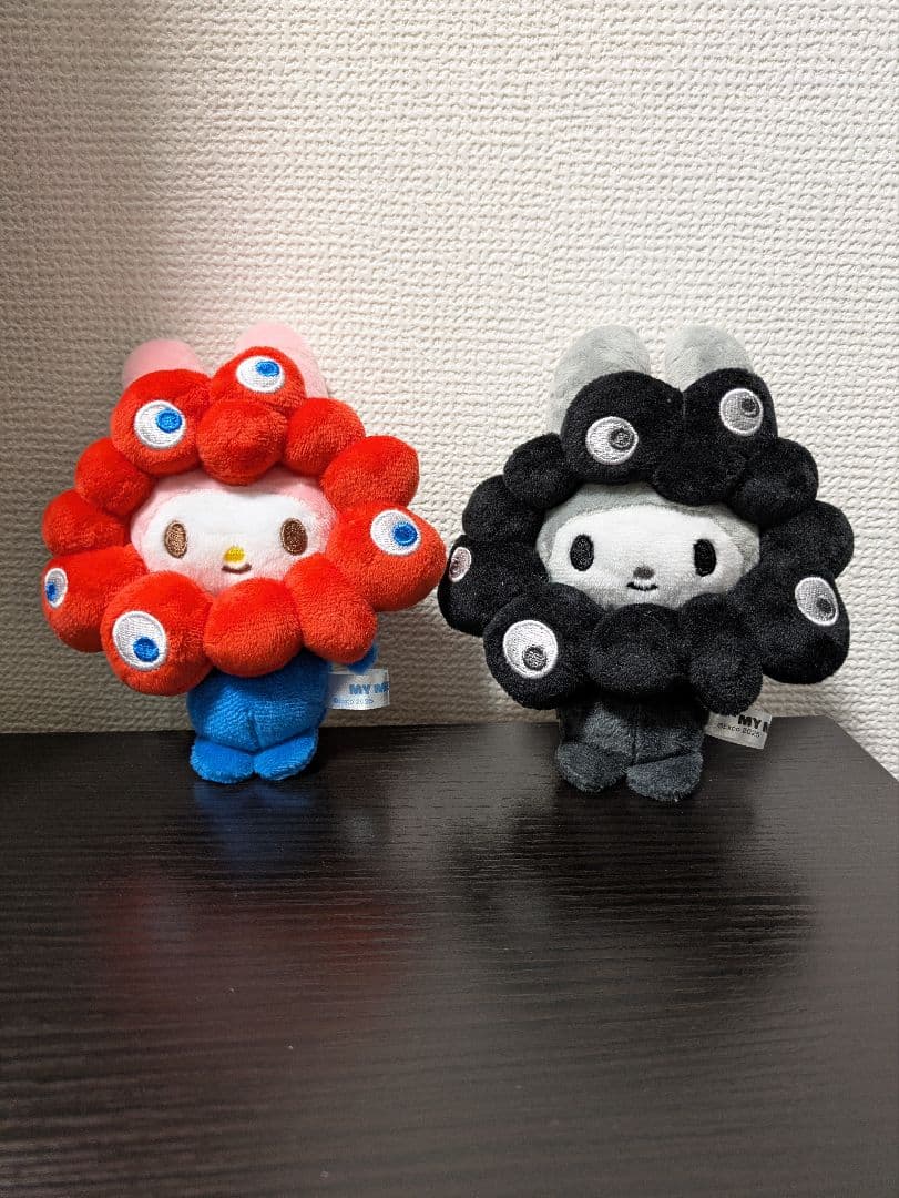 サンリオ ミャクミャク なりきりぬいぐるみ カラビナ マイメロ