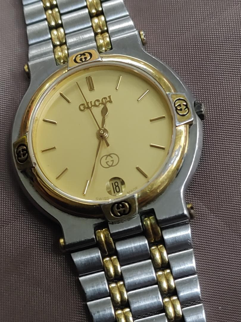 GUCCI☆９０００M☆グッチ☆USED品☆メンズ腕時計☆