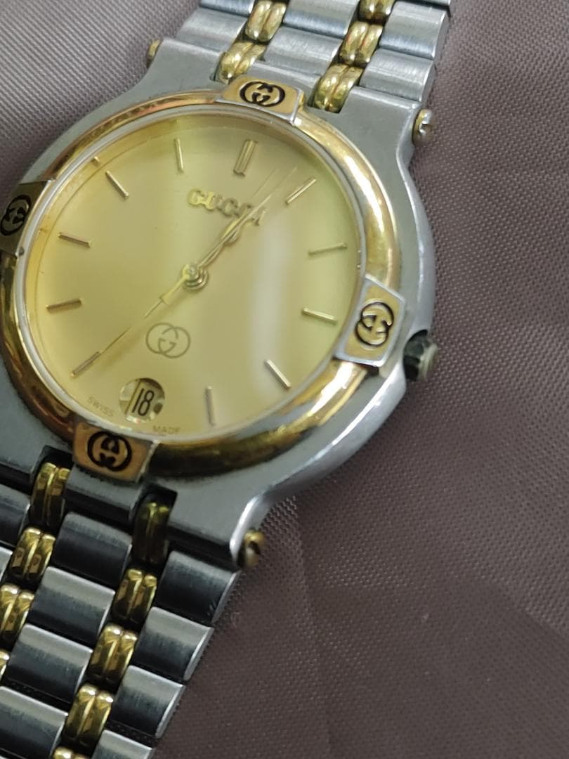 GUCCI☆９０００M☆グッチ☆USED品☆メンズ腕時計☆