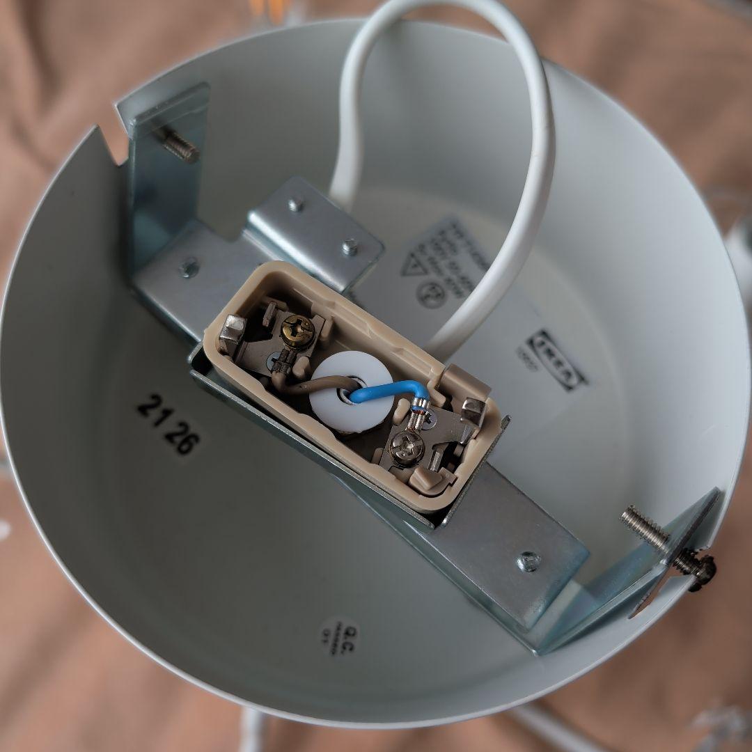 イケア　フッティオ　5アーム　シャンデリア