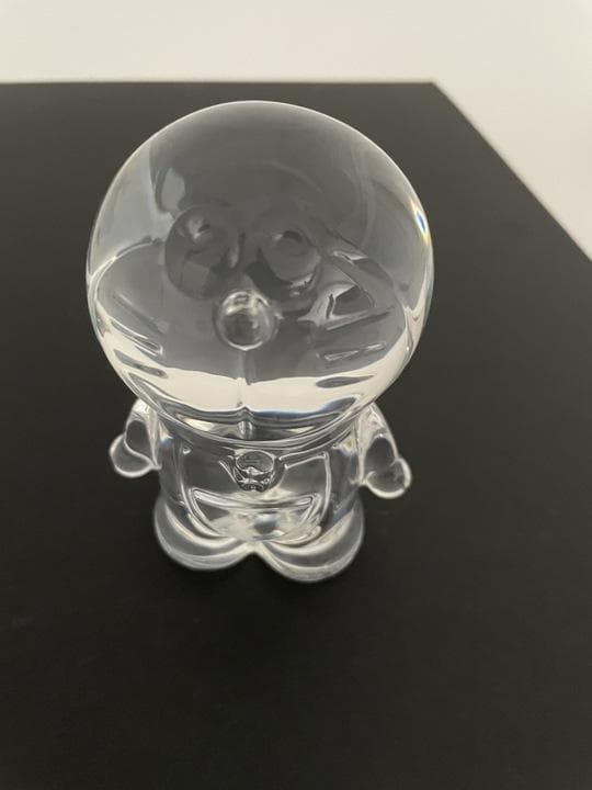 未使用　Baccarat　バカラ　ドラえもん　フィギュア置物　美品