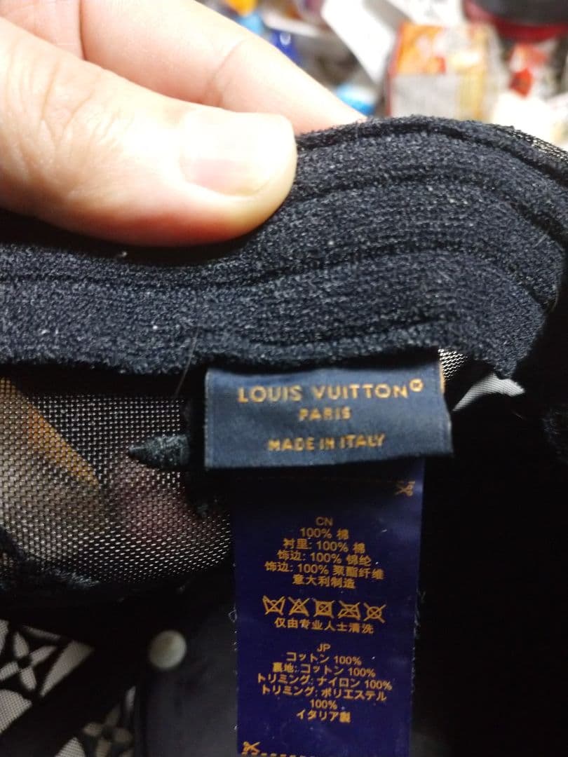 1/5迄萩原京平着Louis Vuitton×タイラー ベースボールキャップ