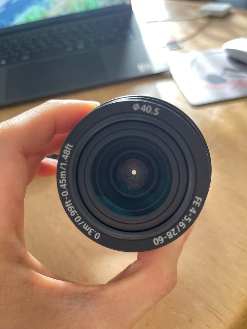 SONY FE 4-5.6/28-60 ズームレンズ