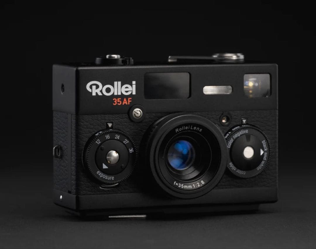 【値下げ】【新品未開封】Rollei 35AF クローム フィルム3本付き