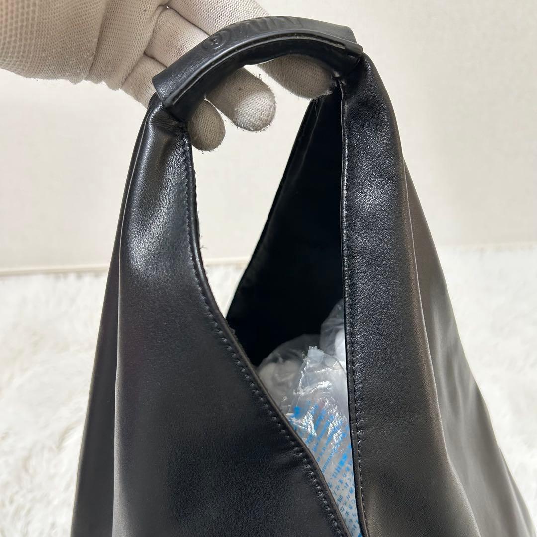 【美品✨ミディアムサイズ/大容量】メゾンマルジェラ　ジャパニーズバッグ　黒　人気