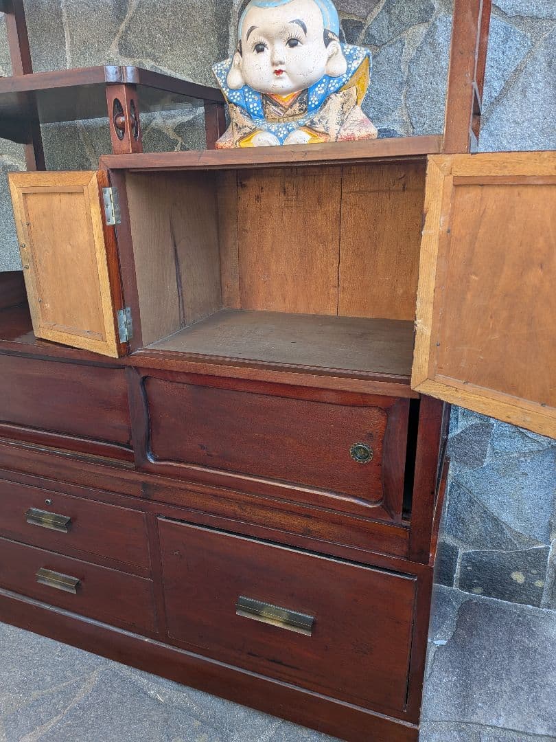 明治時代の茶箪笥　蔵出し