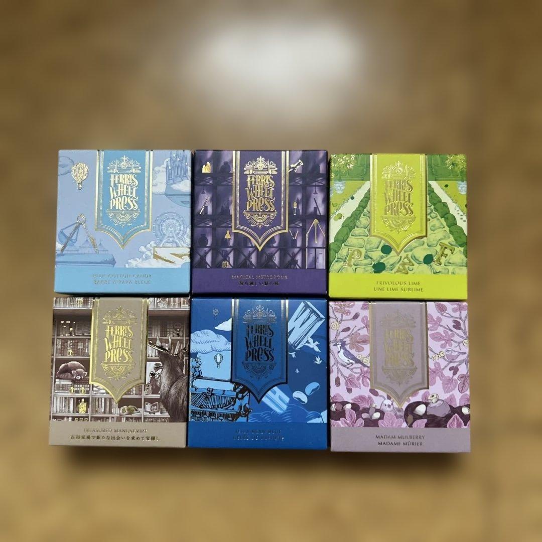 Ferris Wheel Press Series インク6本セット