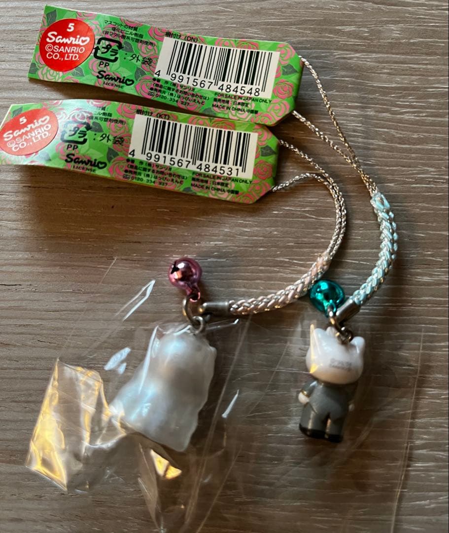 激レア◎信州軽井沢限定◎ウェディングキティ＆ダニエル◎根付けストラップ2個セット