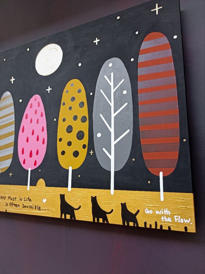 ✿月野乃亜 原画 2025年／594×420mm 現代アート 250903