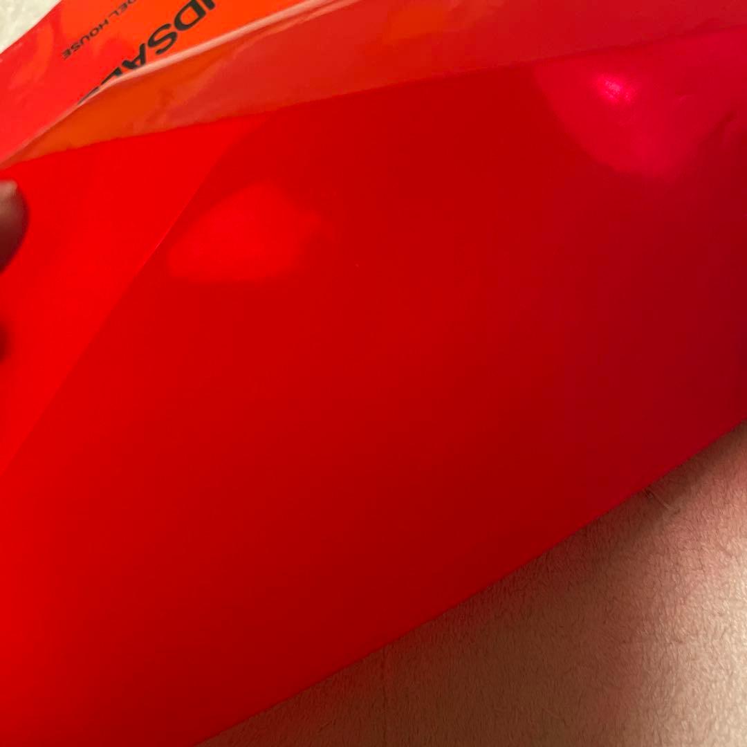 値下げ　レア　P-MODEL ノベルティー　ビニール　袋　赤