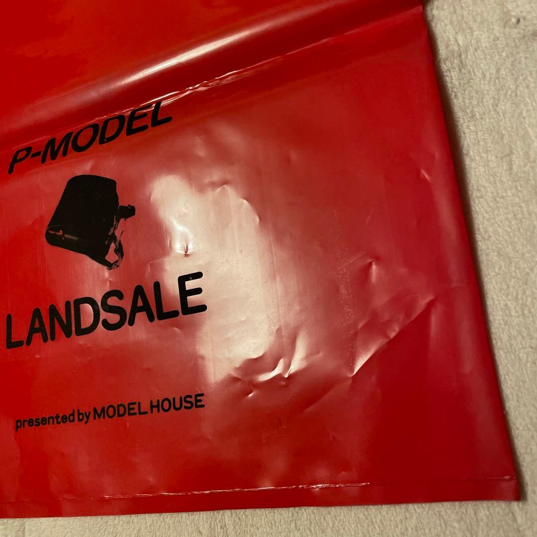 値下げ　レア　P-MODEL ノベルティー　ビニール　袋　赤