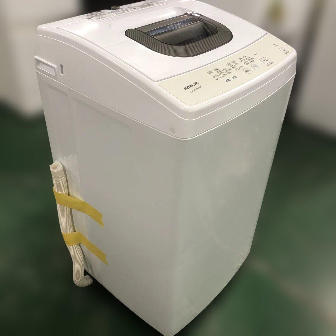 HITACHI 縦型洗濯機 本体 STEP WASH 5kg NW-50K