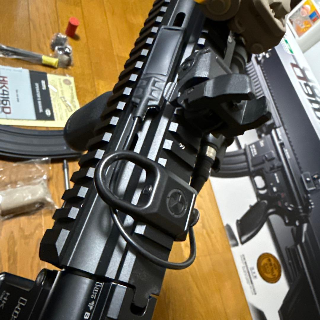 東京マルイ次世代電動ガン HK416D カスタムパーツ付き