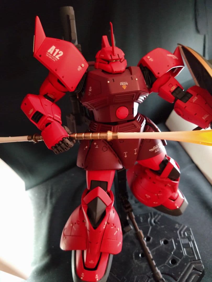 MG 1/100 MS-14B シャア専用 ゲルググ 改修塗装済完成品