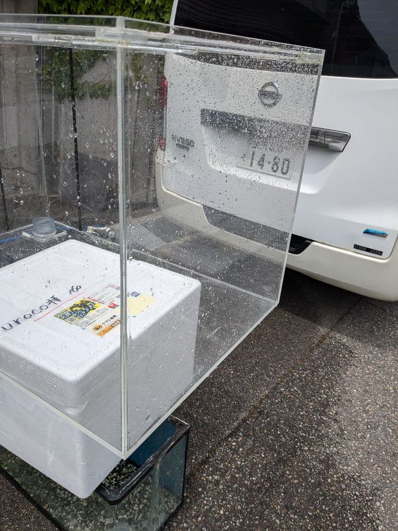 アクリルOF水槽90㌢60㌢高さ60㌢中古品キズ有り※引き取り限定or配達します