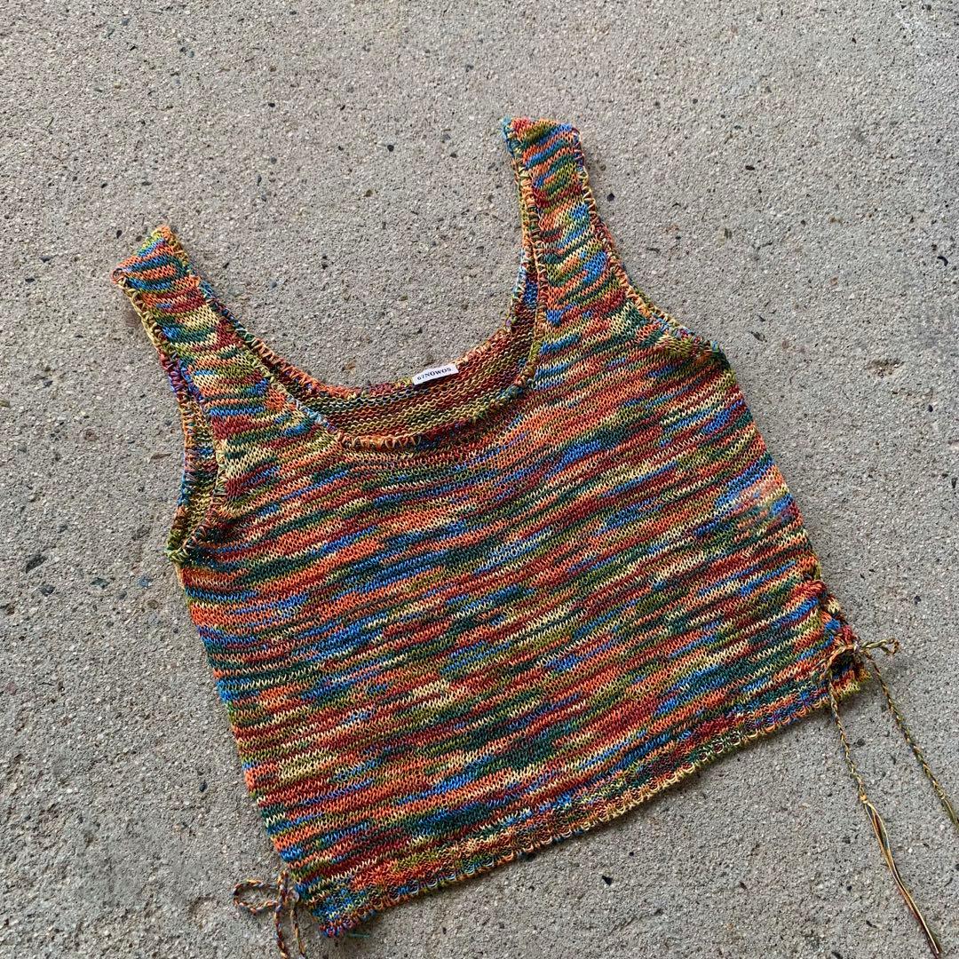 67NOWOS ノーウォス メッシュニットタンク ファビアンルー 定価3.8万