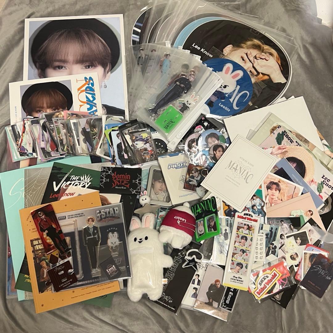 Stray Kids リノ Leeknow 多め グッズ まとめ売り