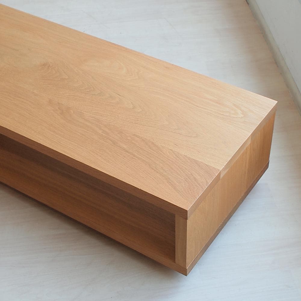 無印良品/MUJI オーク無垢材AVボード 180cm テレビ台 TVボード