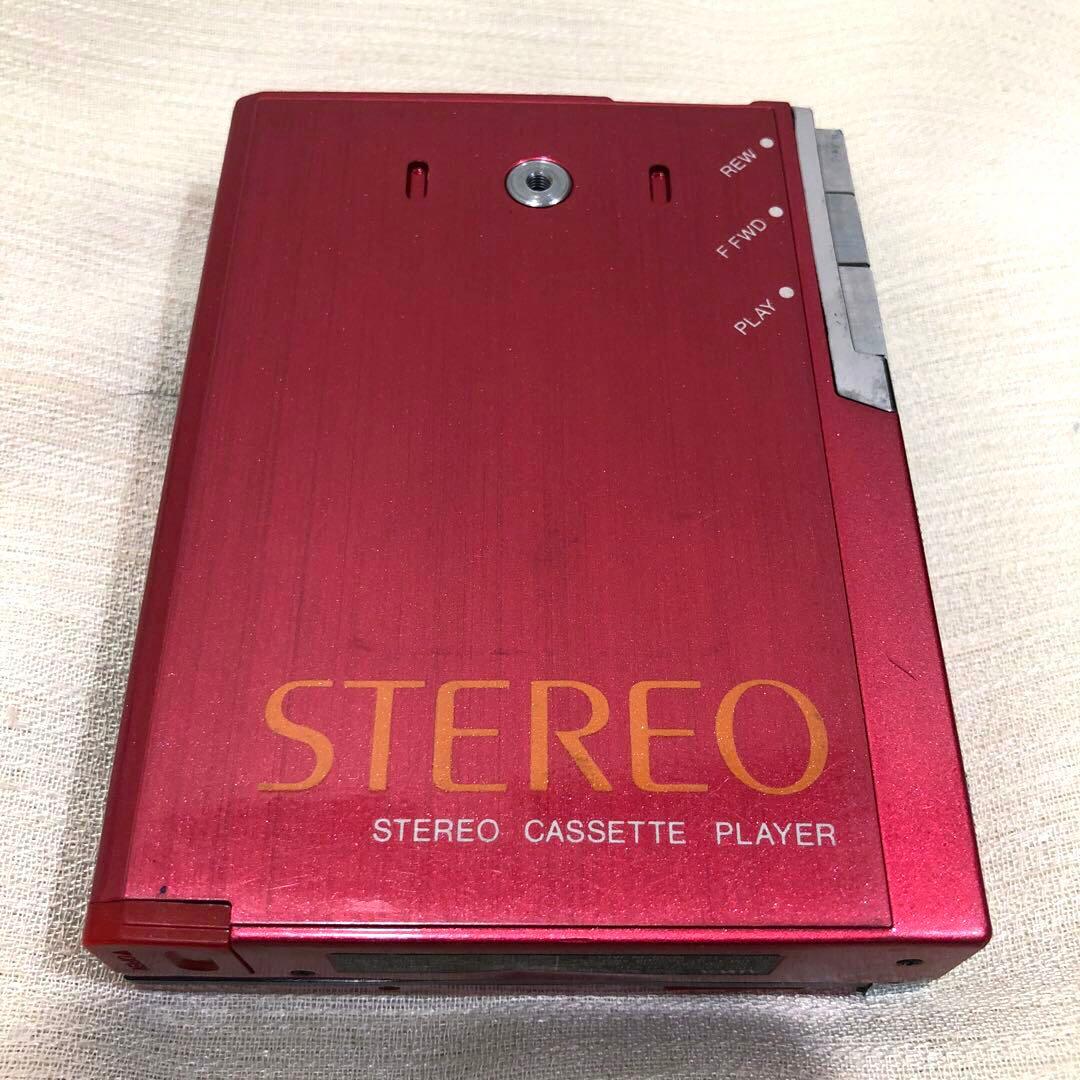AIWA CassetteBoy カセットプレーヤー 赤 レトロ ジャンク