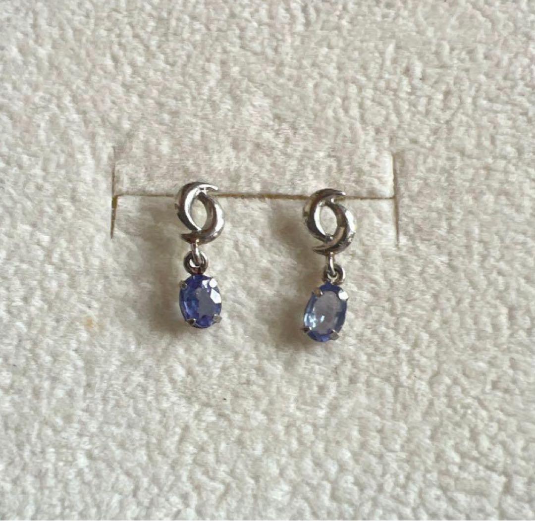 n*o様 タンザナイト ダイヤモンド 2連風リング 、タンザナイトPt900 ピ