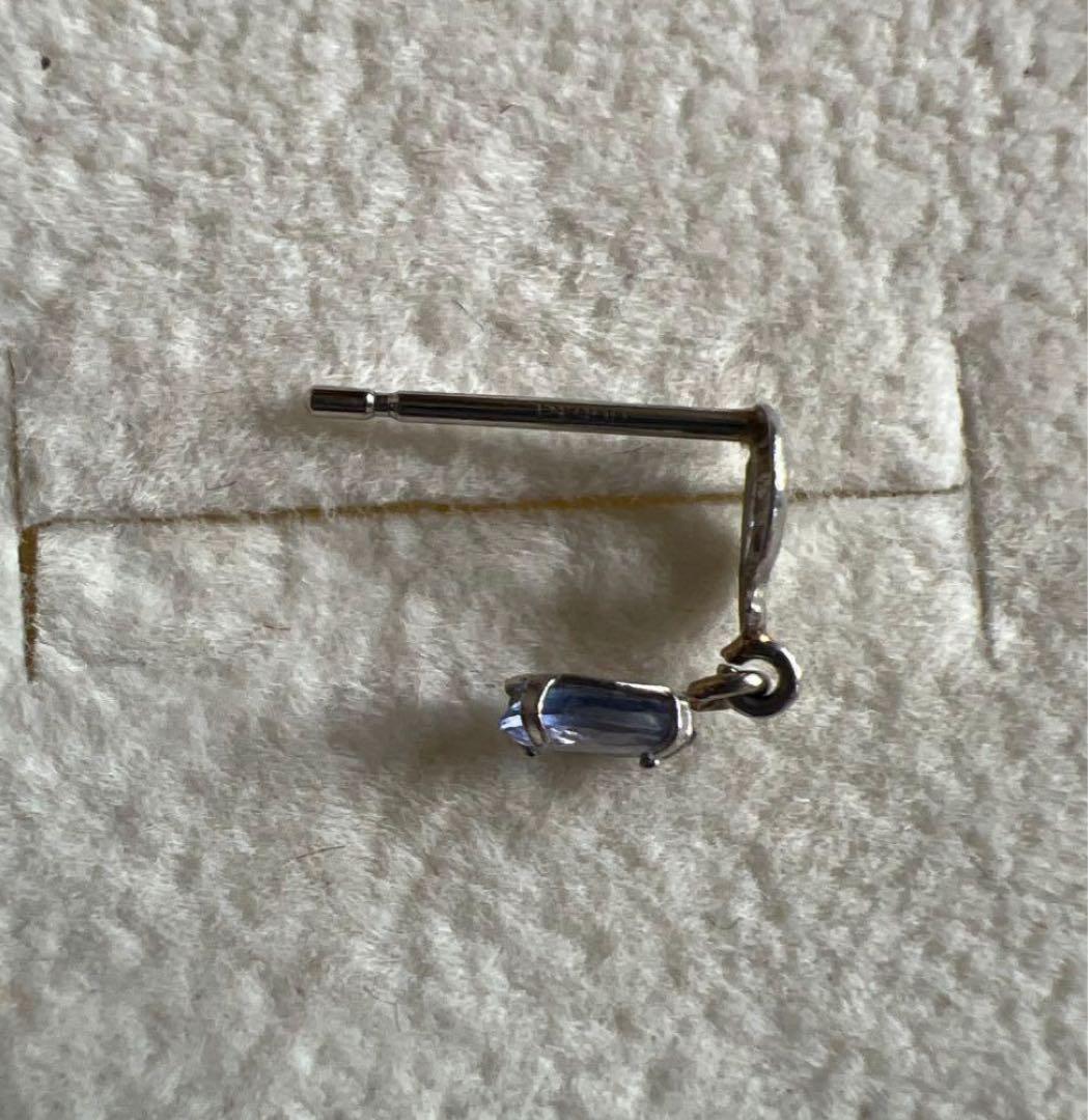 n*o様 タンザナイト ダイヤモンド 2連風リング 、タンザナイトPt900 ピ