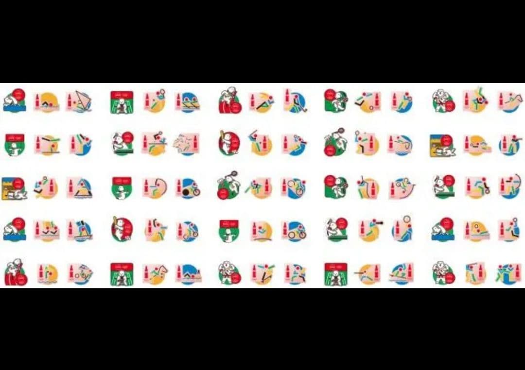 東京オリンピック オリジナルピンズセット 全25種コンプリート コカコーラ レア