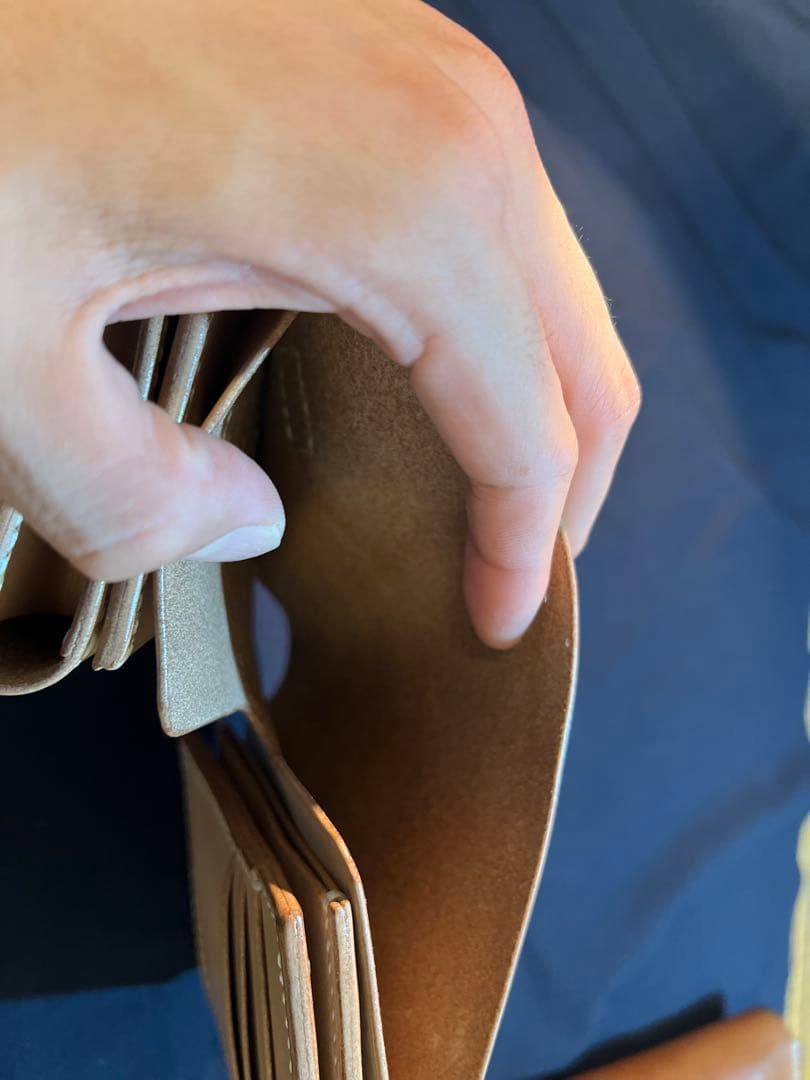専用ご依頼品　ミドルウォレット？ミニウォレット？財布　ヌメ革