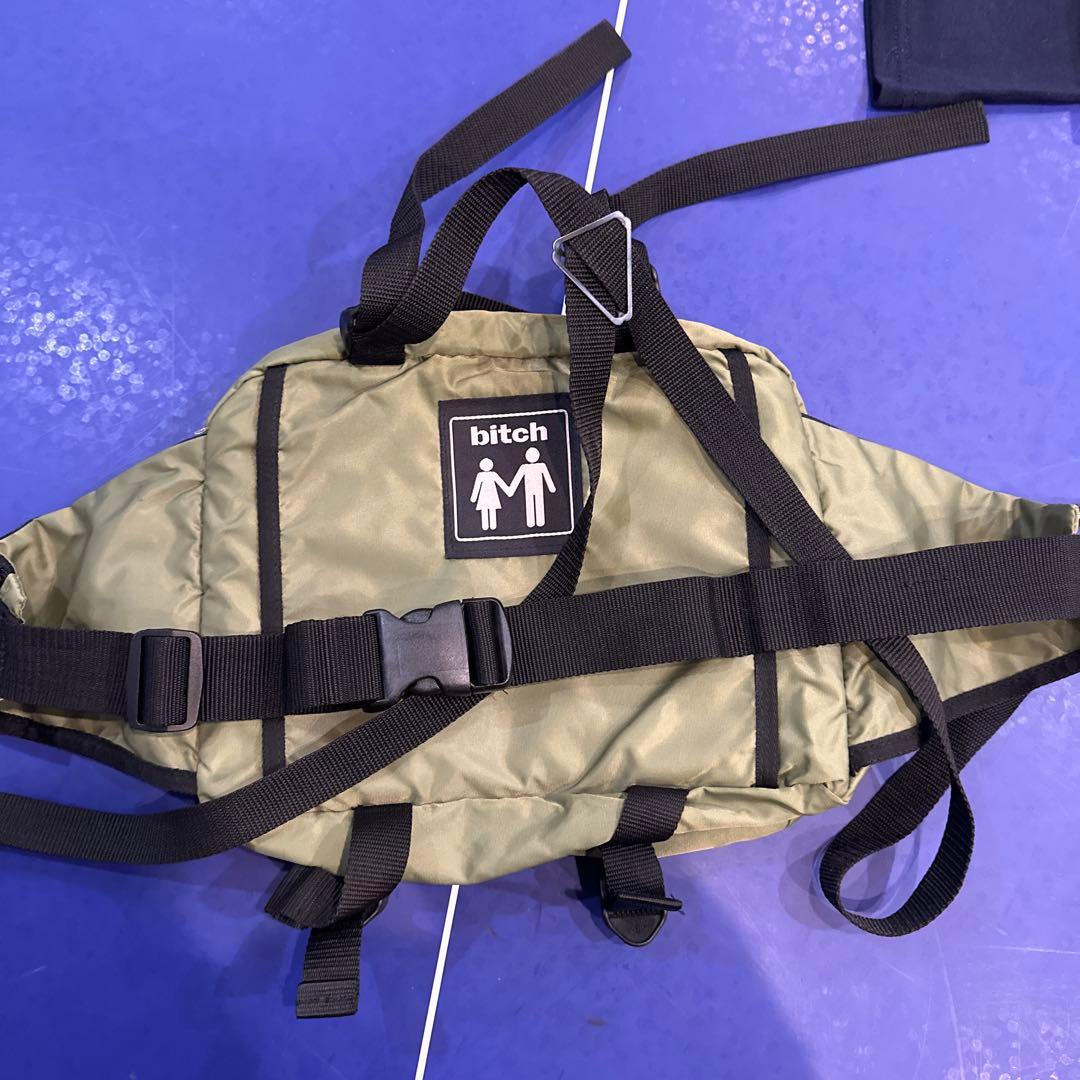 90s bitch skateboards ショルダーバッグ