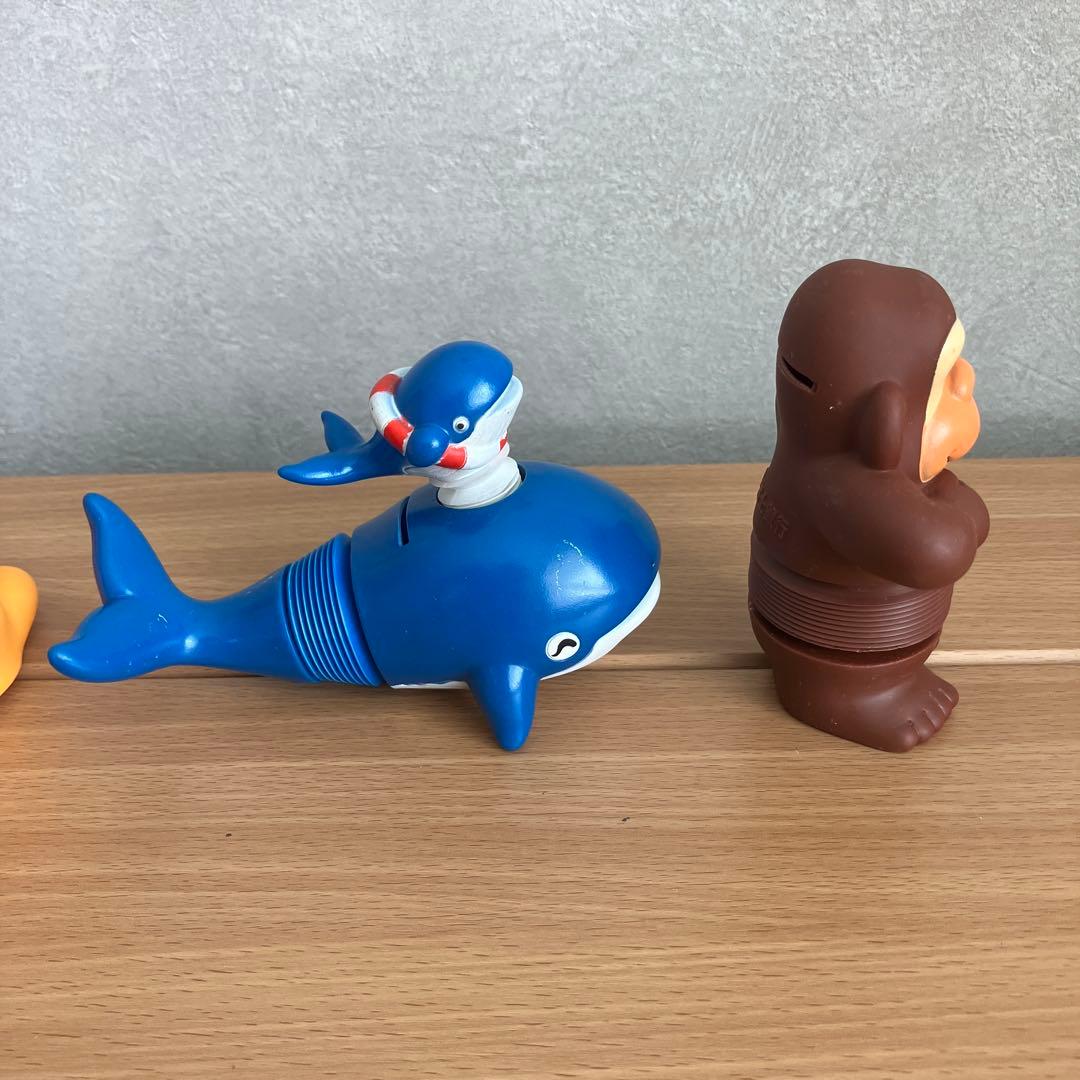 富士銀行 ソフビ　貯金箱　のびのび　8種　レトロ　バラ売りOK