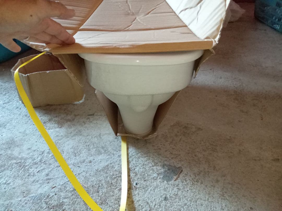 和式便器　トイレ　水洗