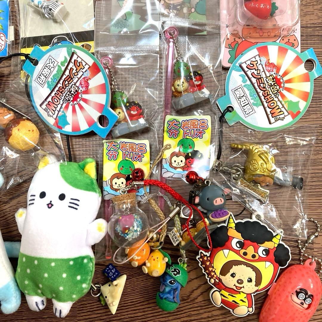 ご当地キューピー　マスコットQP　キーホルダー　ストラップ　平成レトロ　当時物