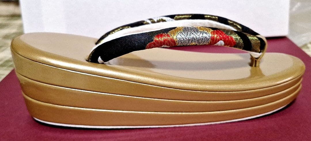 成人式バッグと草履セット