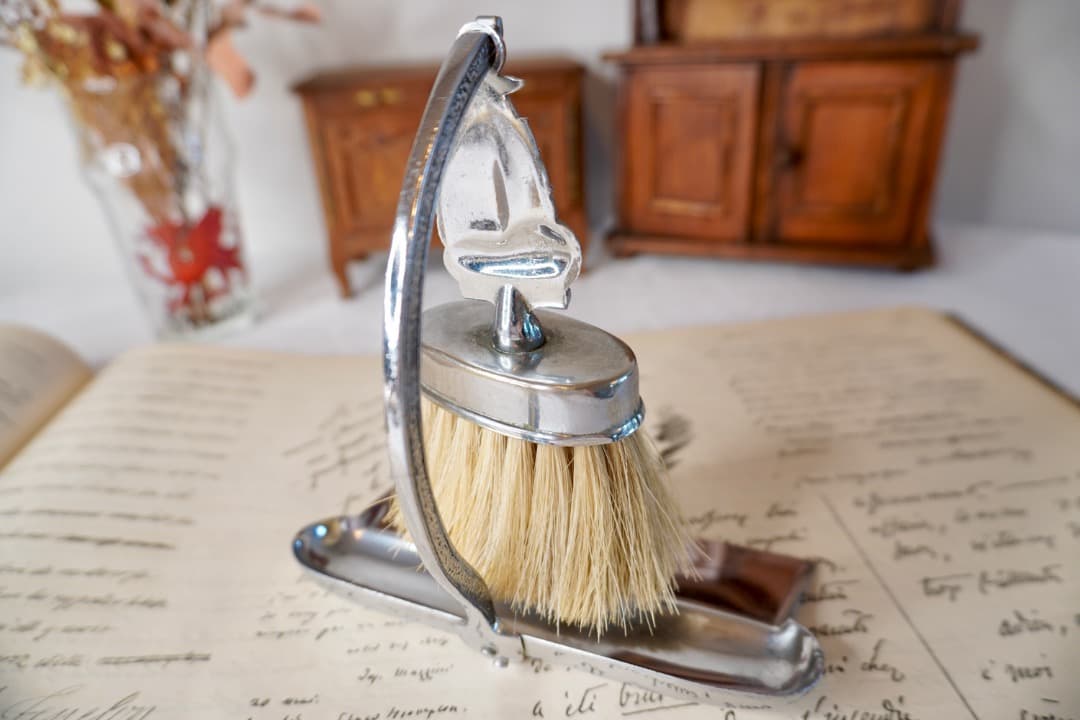 イギリス ヴィンテージ ダストパン＆ブラシ