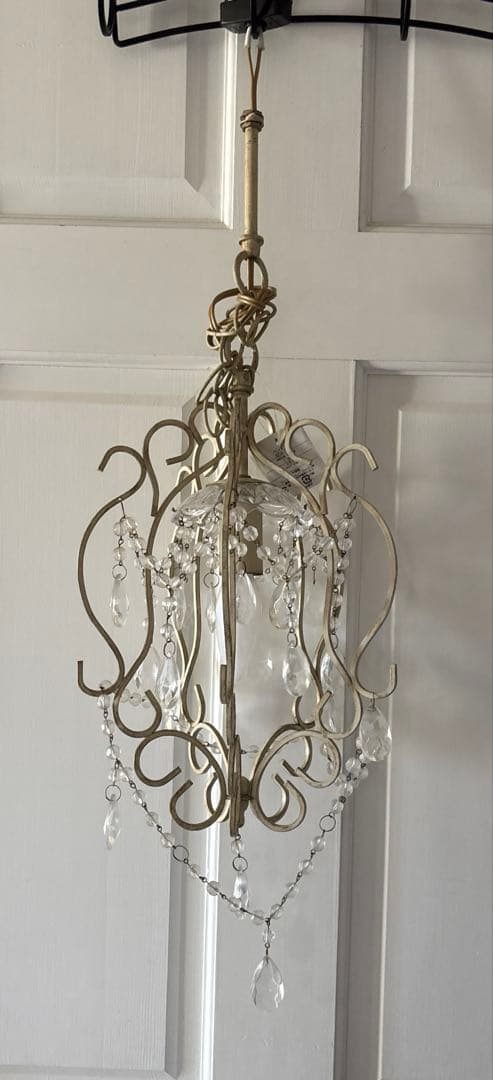 ローラアシュレイ　シャンデリア　1灯　シャビーシック