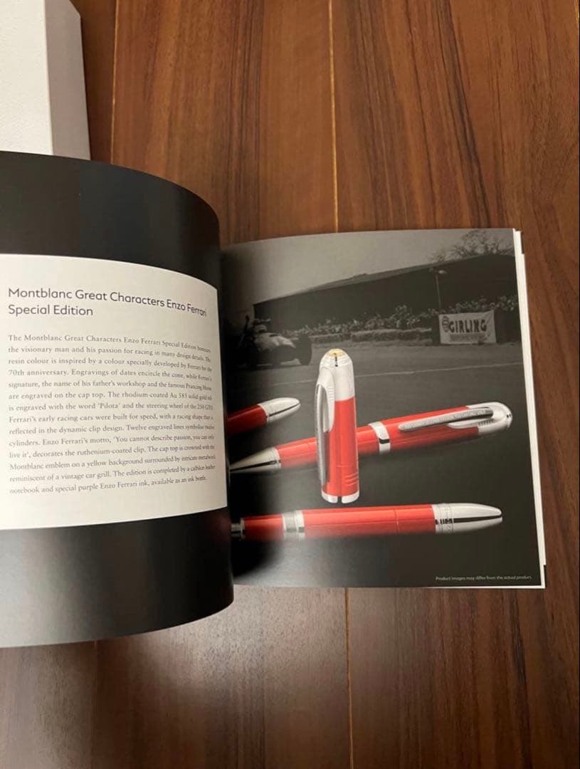 【新品未使用】モンブラン グレートキャラクターズエンツォ・フェラーリ ボールペン