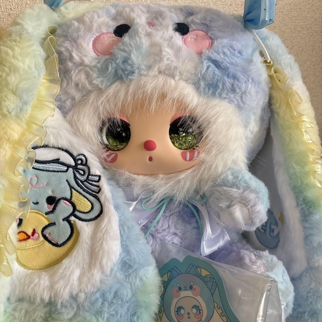 lilas 600%うさぎとゾウシリーズ　うさぎ２点セット