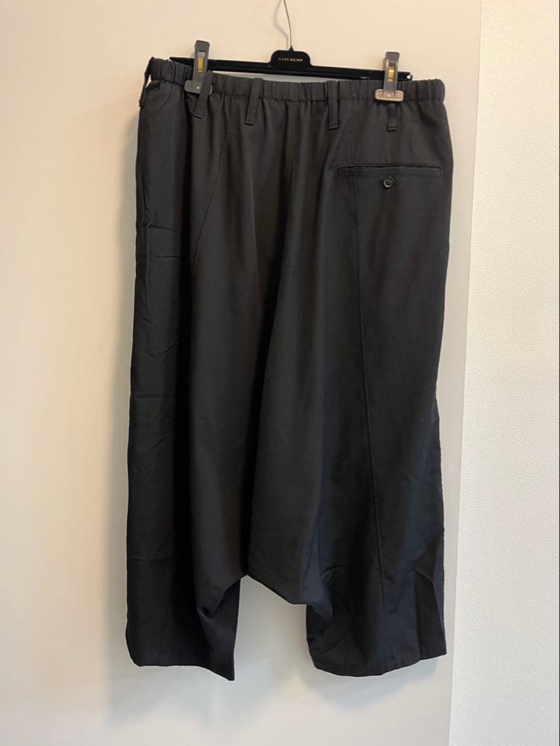 Yohji Yamamoto ヨウジヤマモト16SS縦接ぎサルエルパンツ