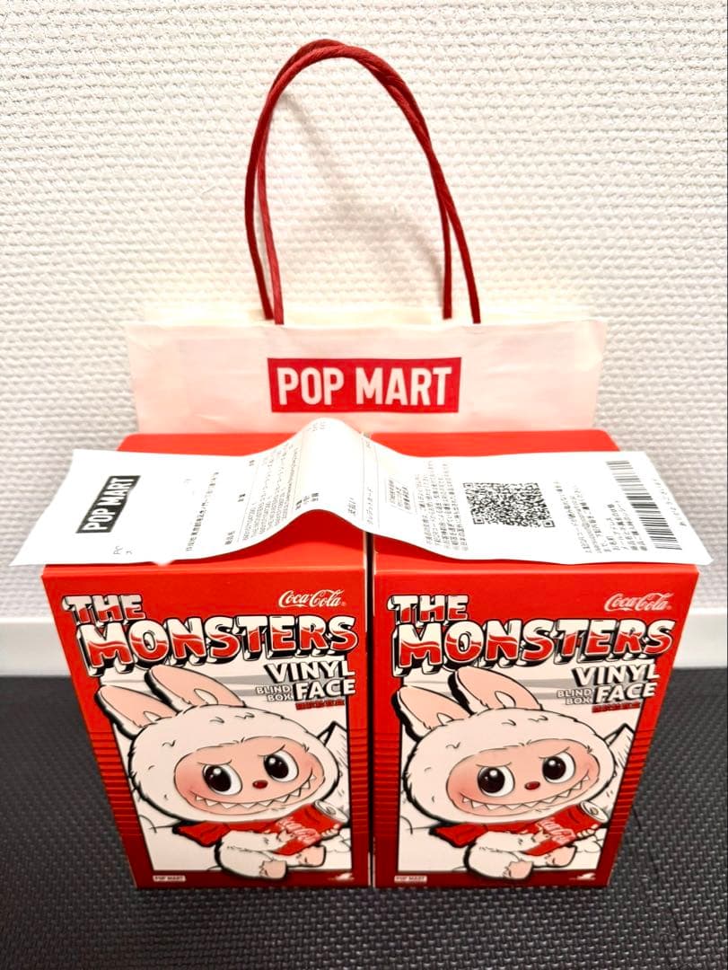未開封　POPMART コーラ 2個ラブブ LABUBU 正規店購入