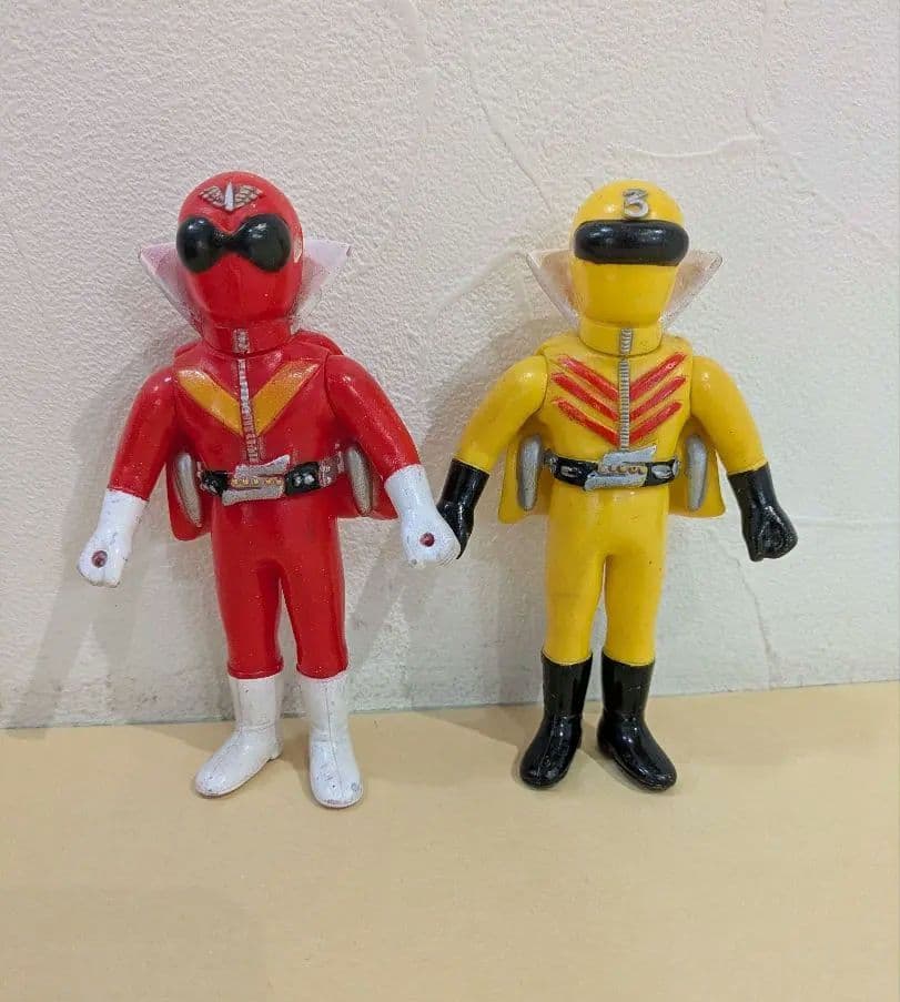 【年代物】ゴレンジャー　3体まとめて