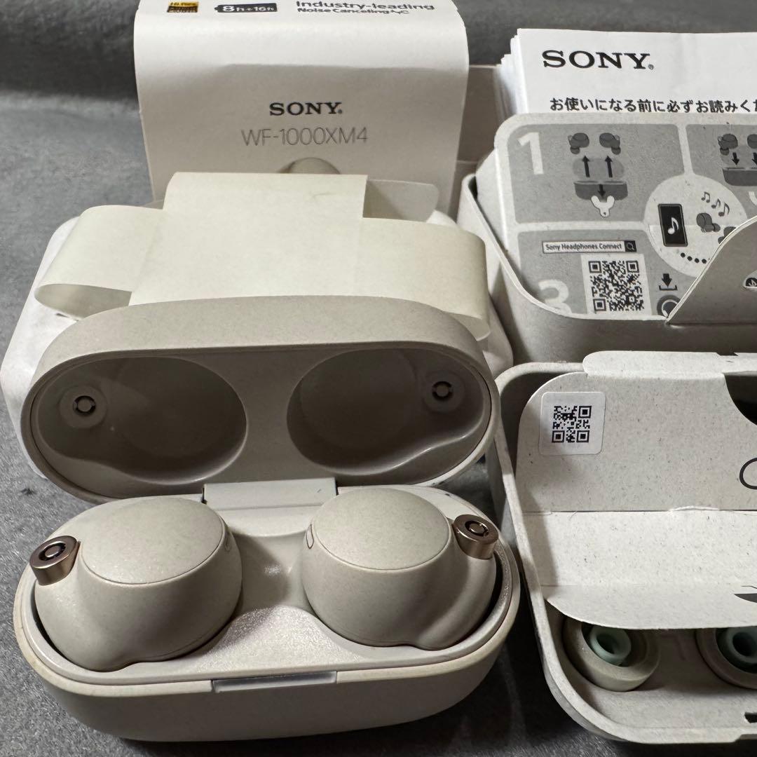 SONY WF-1000XM4 ワイヤレスヘッドホン ノイズキャンセリング