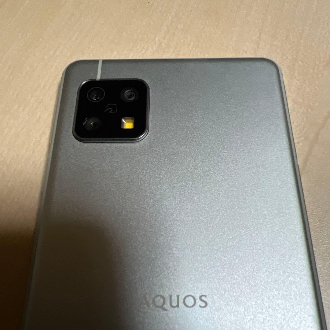 SHARP AQUOS sense 5Gスマートフォン本体 シルバー
