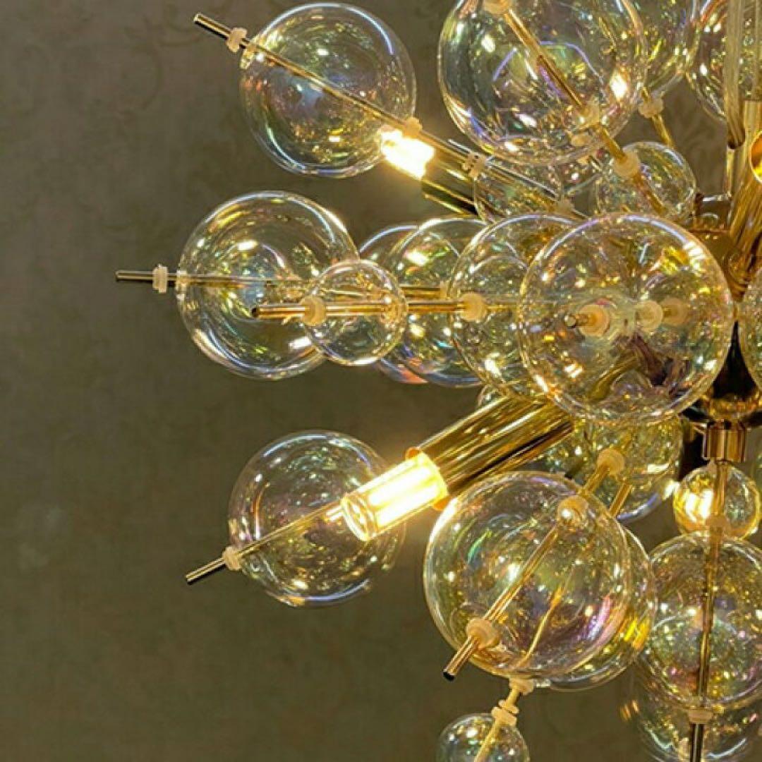 バブルシャンデリア　ゴールドオーロラ