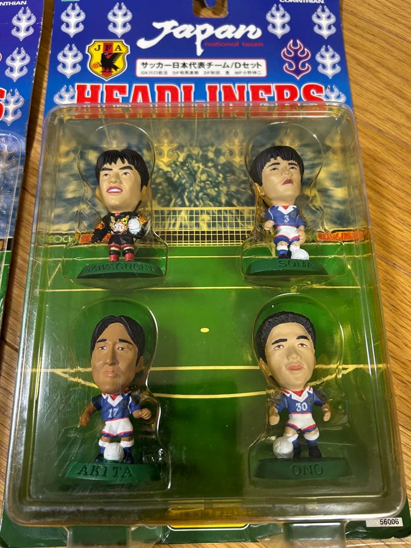 直筆サイン付　HEADLINERSサッカー日本代表フィギュアセット