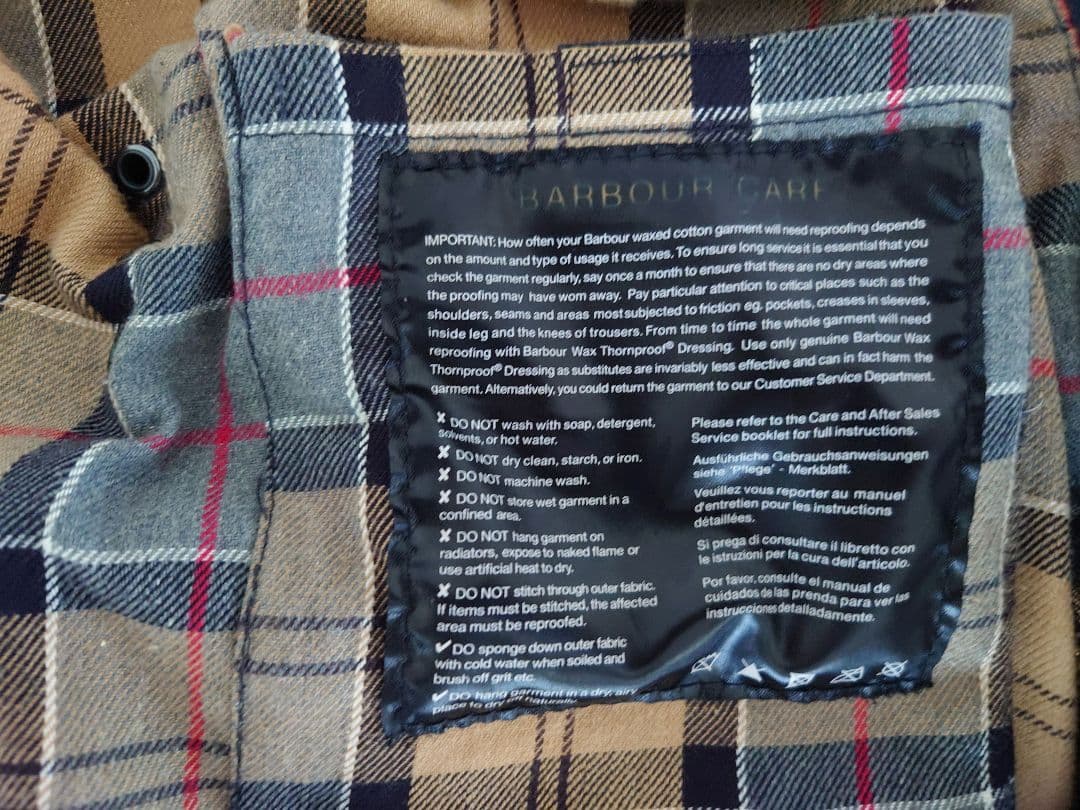 Barbour SHIPS別注 BEDALEビテイルシップスオイルドジャケット