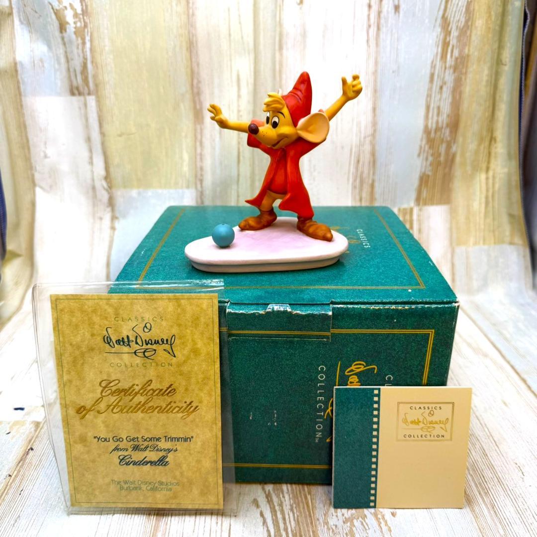 WDCC シンデレラ Cinderella ジャック Jaq 陶器製フィギュア