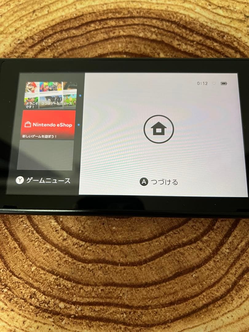 Nintendo Switch ニンテンドースイッチ本体　BLU/YEL箱無し①