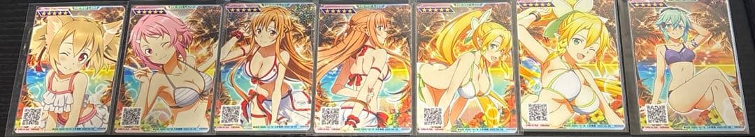 saoac 抽選100名　水着ヒーローログ　ホロ加工