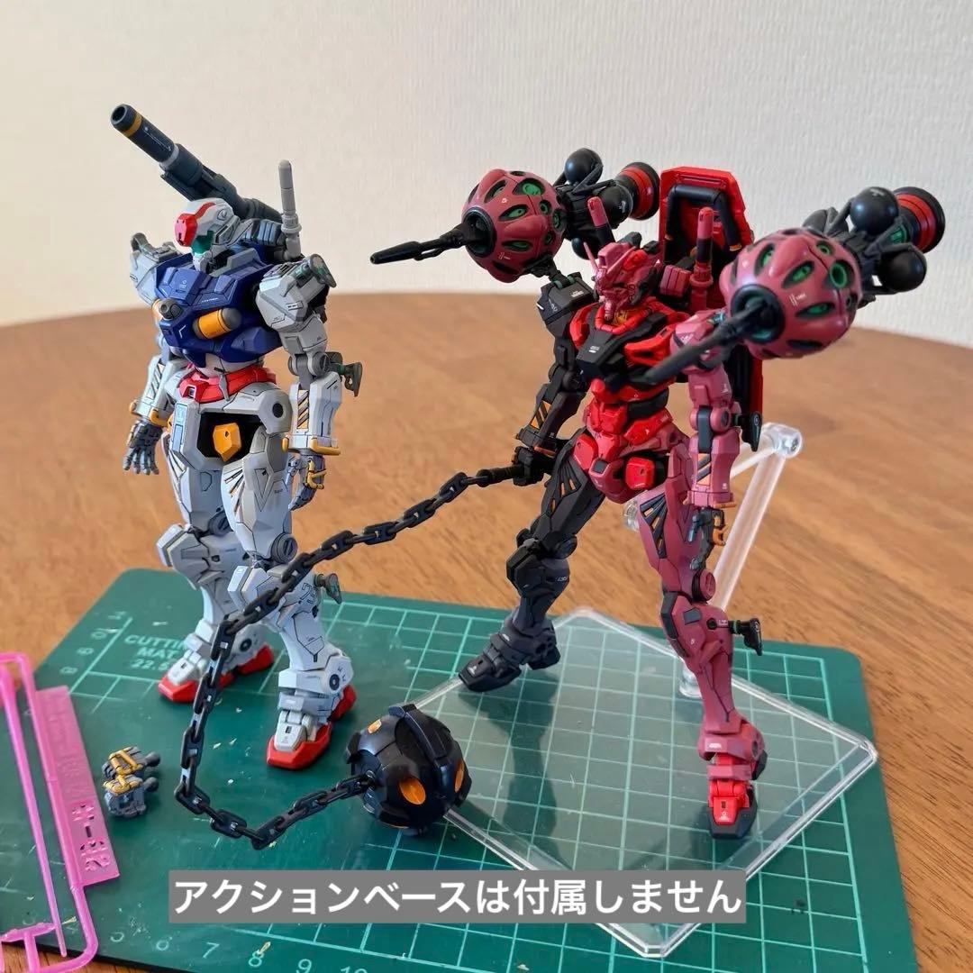 HG 赤いガンダム 軽キャノン 全塗装済