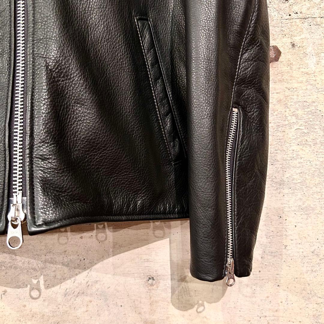 00s USA製 VANSON バンソン レザー ジャケット シングル